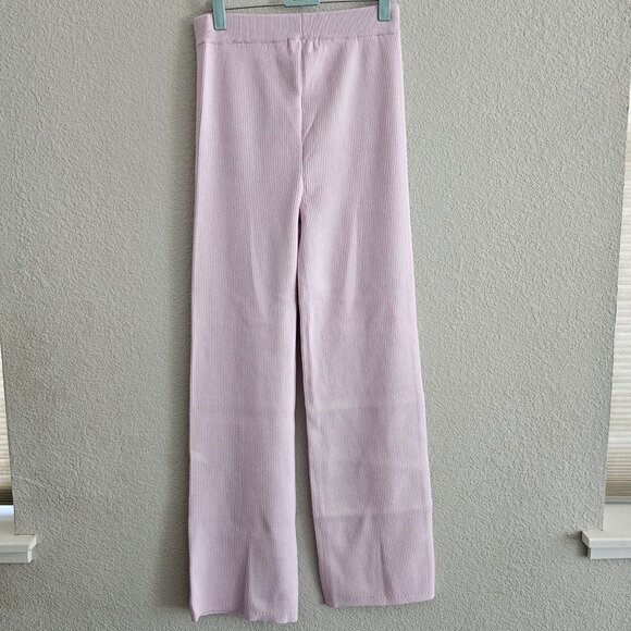 NWT | 4th & Reckless Scorpios Fine Knit Pink Trouser Pant Waist Tie Small - Picture 4 of 8
